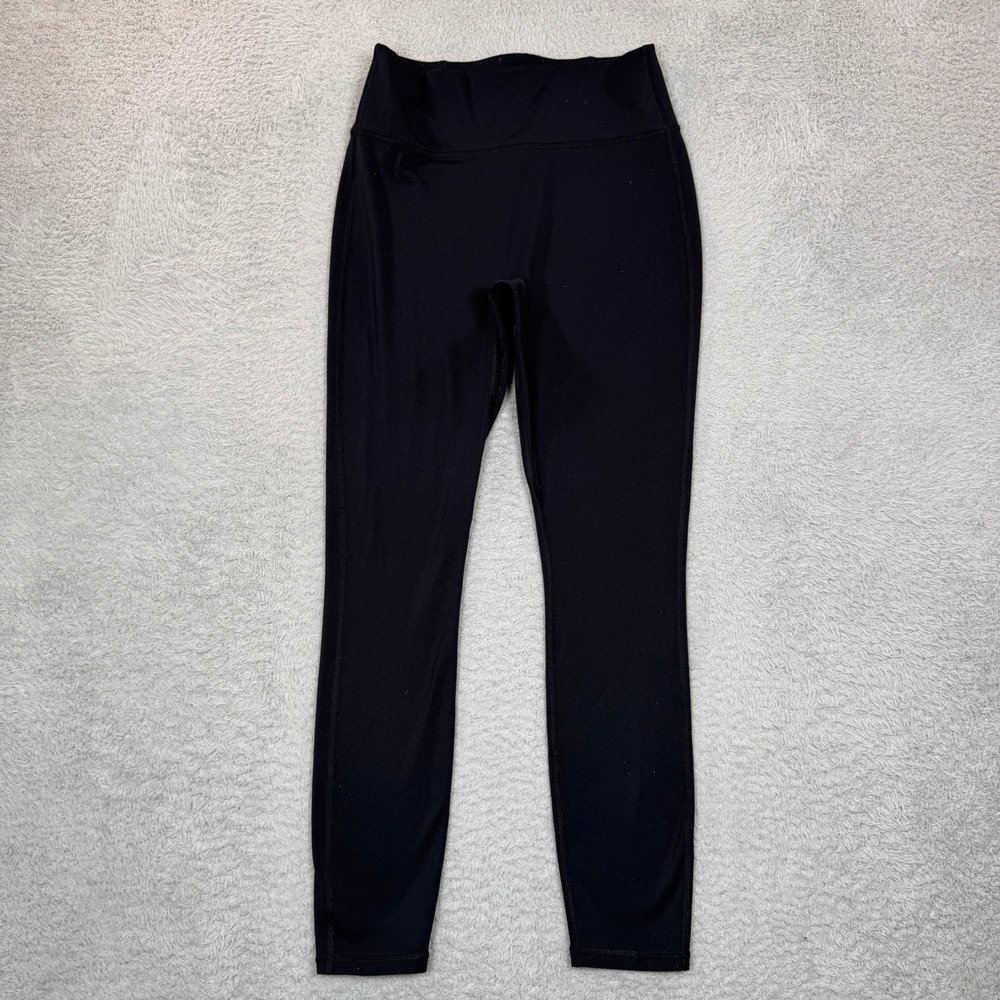 Fabletics Motion365 Black High Waisted Criss Cross Leggings Medium LG1933447